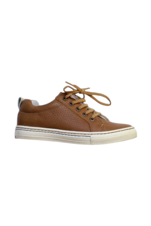 A Brown Sneakers from Babybotte in size 5T for boy. (Front View)