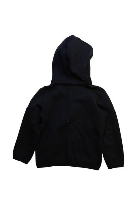 A Black Zippered Sweatshirts from Adidas in size 6T for boy. (Back View)