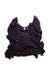 A Purple Sleeveless Tops from Velveteen in size 6T for girl. (Front View)