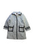 A Grey Coats from Velveteen in size 6T for girl. (Front View)