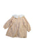 A Peach Long Sleeve Dresses from Marsou in size 4T for girl. (Back View)