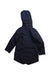 A Navy Coats from Barbour in size 4T for girl. (Back View)