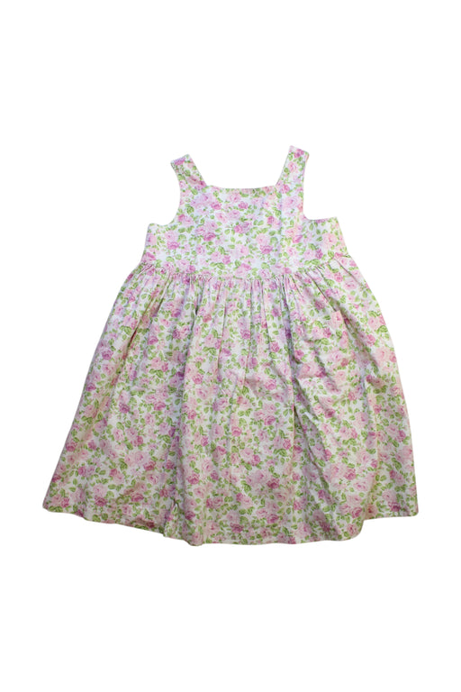 A Multicolour Sleeveless Dresses from Angelina in size 5T for girl. (Front View)