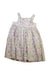 A Multicolour Sleeveless Dresses from Angelina in size 5T for girl. (Back View)