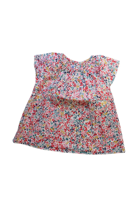 A Multicolour Short Sleeve Dresses from Jacadi in size 4T for girl. (Front View)