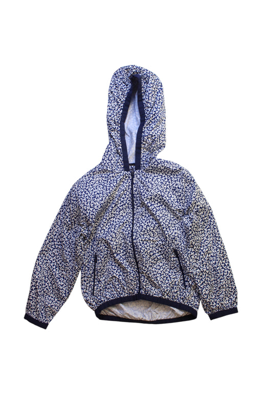 A Multicolour Rain Jackets from Jacadi in size 4T for girl. (Front View)