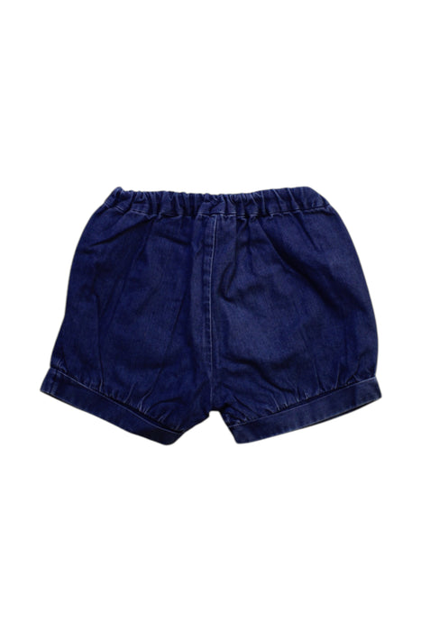 A Navy Shorts from Jacadi in size 3T for girl. (Back View)