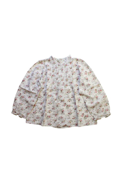 A Multicolour Long Sleeve Tops from Bonpoint in size 4T for girl. (Front View)
