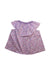 A Multicolour Sleeveless Tops from Jacadi in size 4T for girl. (Front View)