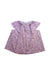 A Multicolour Sleeveless Tops from Jacadi in size 4T for girl. (Back View)