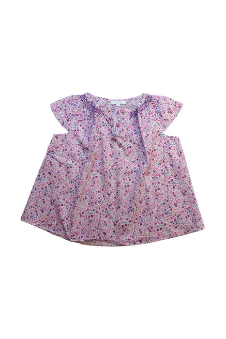 A Multicolour Sleeveless Tops from Jacadi in size 4T for girl. (Back View)