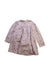 A Pink Long Sleeve Dresses from Confiture in size 3T for girl. (Back View)