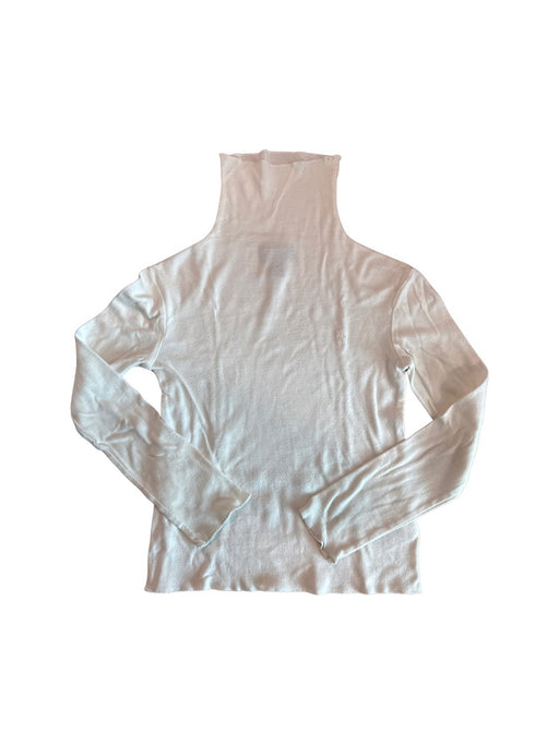 A White Long Sleeve Shirts from Polo Ralph Lauren in size 6T for neutral. (Front View)