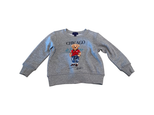 A Grey Crewneck Sweatshirts from Ralph Lauren in size 3T for boy. (Front View)