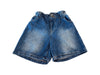 A Blue Shorts from John Richmond in size 12Y for girl. (Front View)