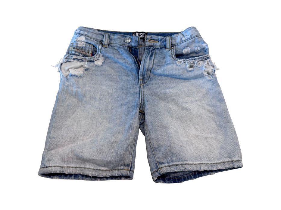 A Blue Shorts from Diesel in size 8Y for girl. (Front View)