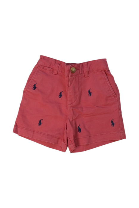 A Red Shorts from Ralph Lauren in size 6-12M for boy. (Front View)