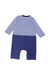 A Multicolor Long Sleeve Rompers from Miki House in size 2T for boy. (Back View)