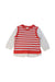 A Red Long Sleeve Tops from Momonittu in size 12-18M for boy. (Front View)