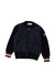 A Navy Puffer/Quilted Jackets from Moncler in size 18-24M for boy. (Front View)
