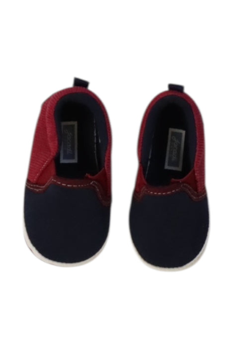 A Navy Slip Ons from Jacadi in size 12-18M for boy. (Back View)