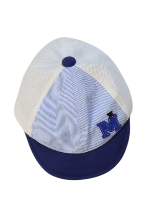 A Blue Caps from Double B Mikihouse in size O/S for boy. (Front View)