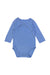 A Blue Long Sleeve Bodysuits from Petit Bateau in size 3-6M for boy. (Front View)