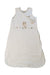 A White Sleepsacs from Natures Purest in size 0-3M for neutral. (Front View)