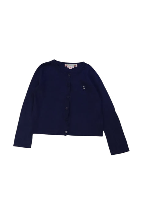 A Navy Cardigans from Bonpoint in size 3T for girl. (Front View)