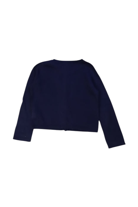 A Navy Cardigans from Bonpoint in size 3T for girl. (Back View)