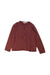 A Burgundy Cardigans from Bonpoint in size 3T for girl. (Front View)