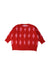 A Red Knit Sweaters from Ae-hem in size 2T for girl. (Front View)