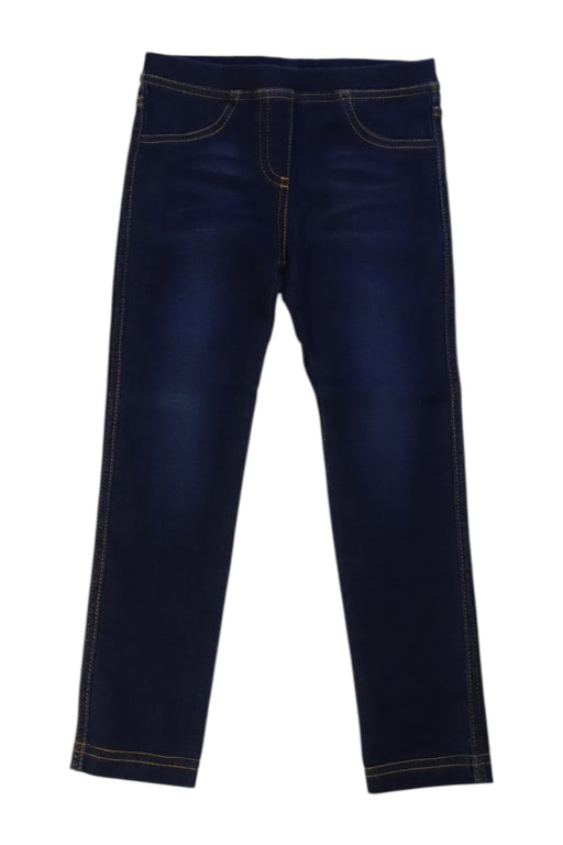 A Navy Jeans from Gingersnaps in size 4T for girl. (Front View)