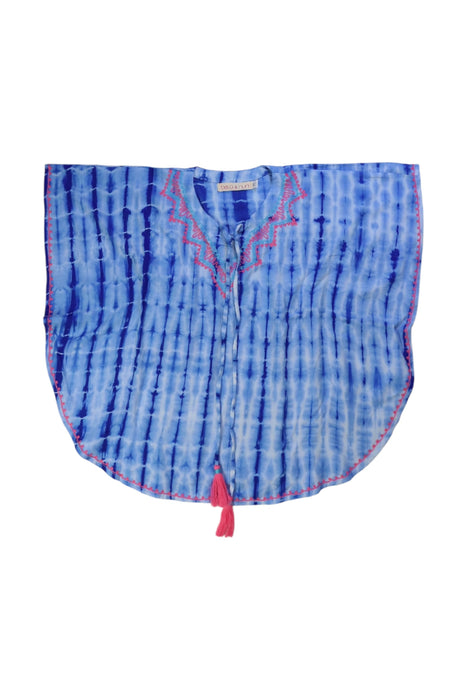 A Blue Cover Ups from Bela & Nuni in size 3T for girl. (Front View)
