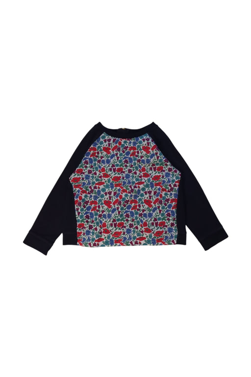 A Multicolour Long Sleeve Tops from Jacadi in size 4T for girl. (Front View)