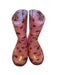 A Pink Rain Boots from Chicco in size 4T for girl. (Front View)