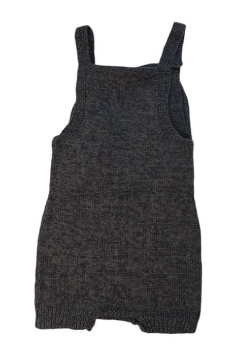 A Grey Overall Shorts from Shirley Bredal in size 2T for girl. (Back View)