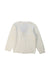 A White Cardigans from GANT in size 12-18M for girl. (Back View)