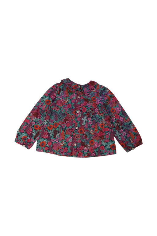 A Multicolour Long Sleeve Shirts from Jacadi in size 3T for girl. (Front View)