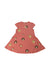 A Pink Short Sleeve Dresses from Mini Rodini in size 2T for girl. (Back View)