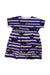 A Purple Short Sleeve Dresses from Mini Rodini in size 2T for girl. (Back View)
