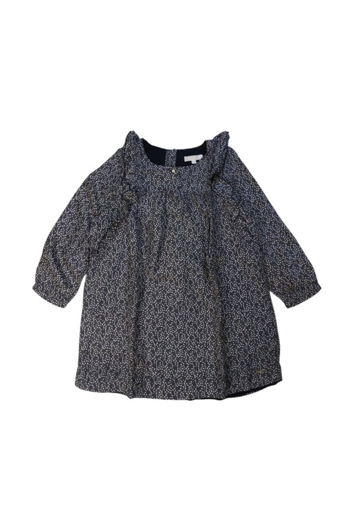 A Navy Long Sleeve Dresses from Chloe in size 3T for girl. (Front View)