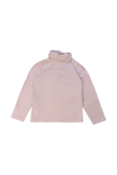 A Pink Long Sleeve Tops from Jacadi in size 3T for girl. (Front View)