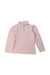 A Pink Long Sleeve Tops from Jacadi in size 3T for girl. (Back View)