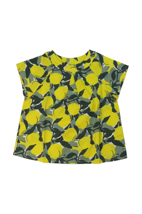 A Multicolour Short Sleeve Tops from Bonpoint in size 4T for girl. (Front View)