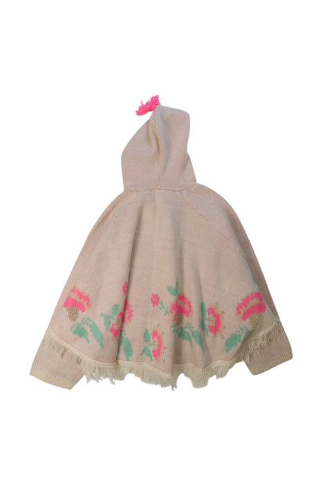 A Multicolour Capes & Ponchos from Louise Misha in size 4T for girl. (Back View)