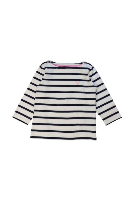 A White Long Sleeve Tops from GANT in size 18-24M for girl. (Front View)
