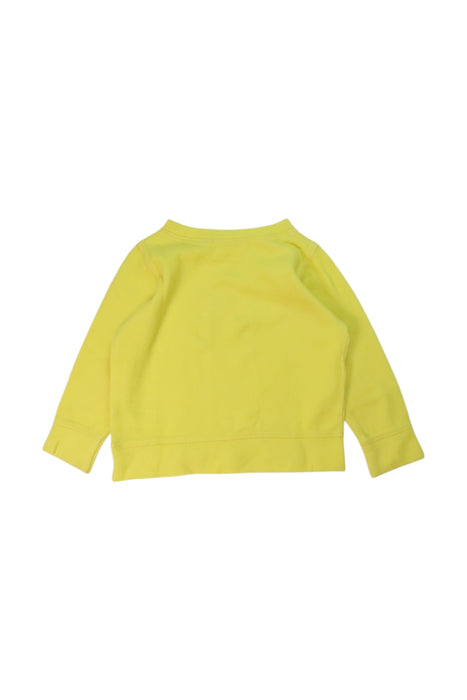 A Yellow Sweatshirts from Bonpoint in size 4T for girl. (Back View)