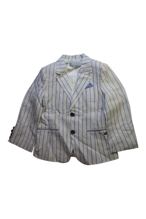 A White Blazers from Nicholas & Bears in size 4T for boy. (Front View)