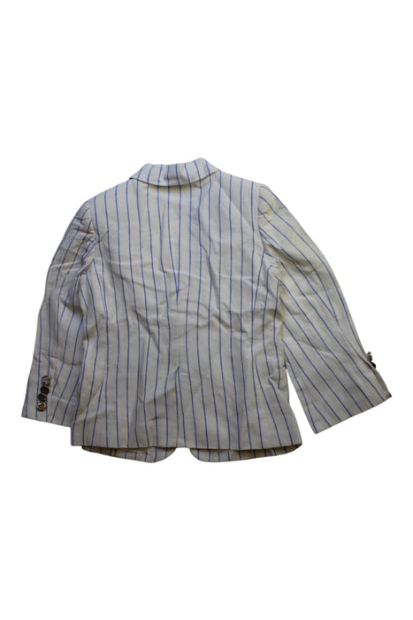 A White Blazers from Nicholas & Bears in size 4T for boy. (Back View)